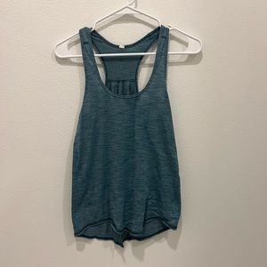 Teal Lululemon Tank Size 2